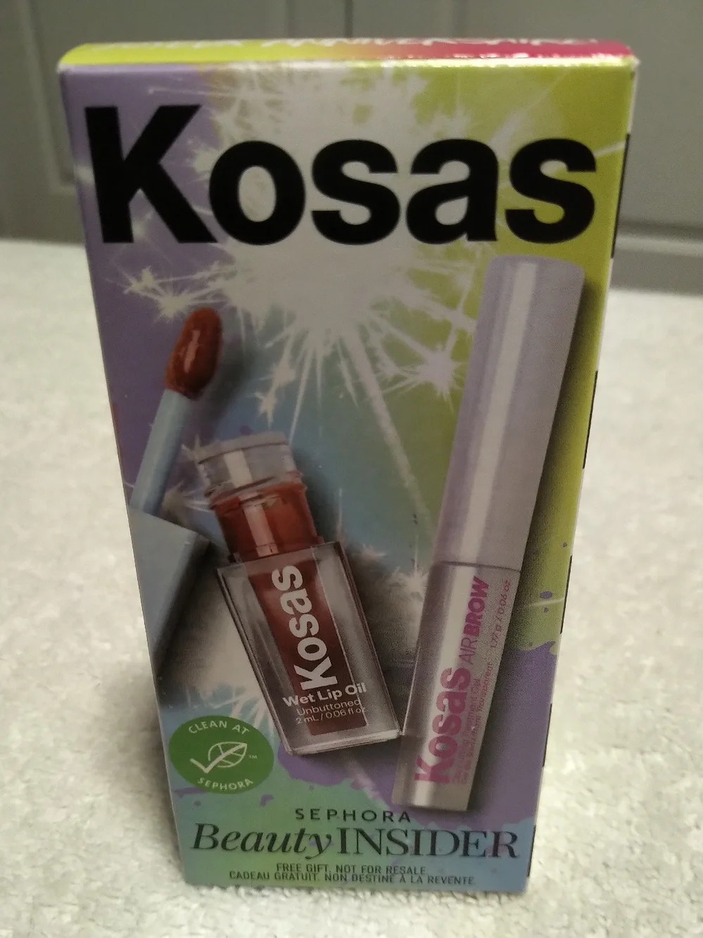 BRAND NEW Kosas Duo: Lip Oil & Brow Set